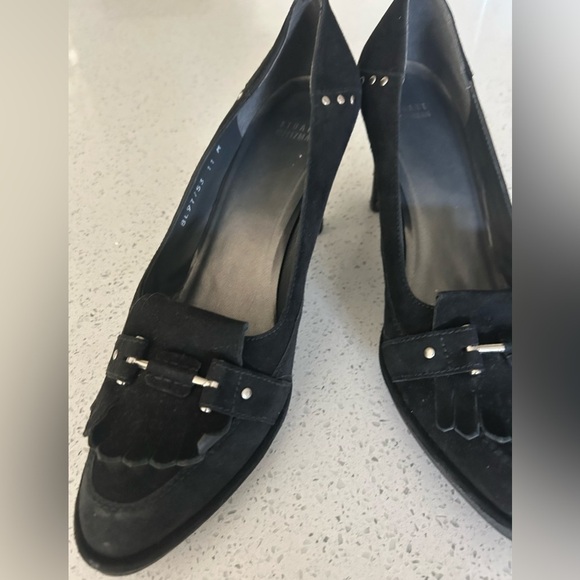 Shoes - Stuart Weitzman Elegant Black Women's pumped heels size 11M